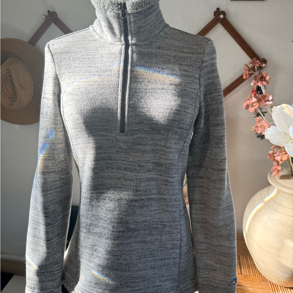 Kuhl Women's Gray Turtleneck Sweater